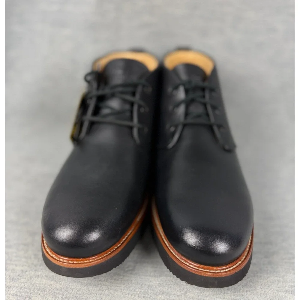 Samuel Hubbard Rainy Day Re-Boot GTX Chukka Mens 9.5 M Black Leather Boots
